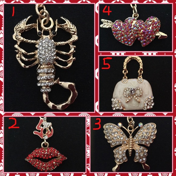 Price for 2pcs Beautiful rhinestone keychain - Picture 2 of 3